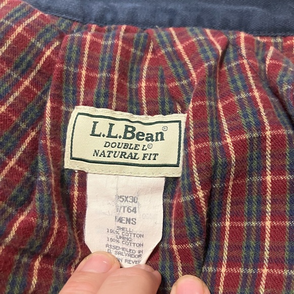L.L. Bean Dark Blue Chinos - Picture 3 of 7